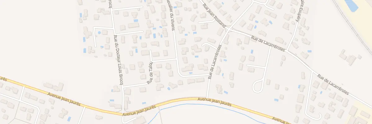 Plan du 21 Rue Chevalier de Vivens à Boé
