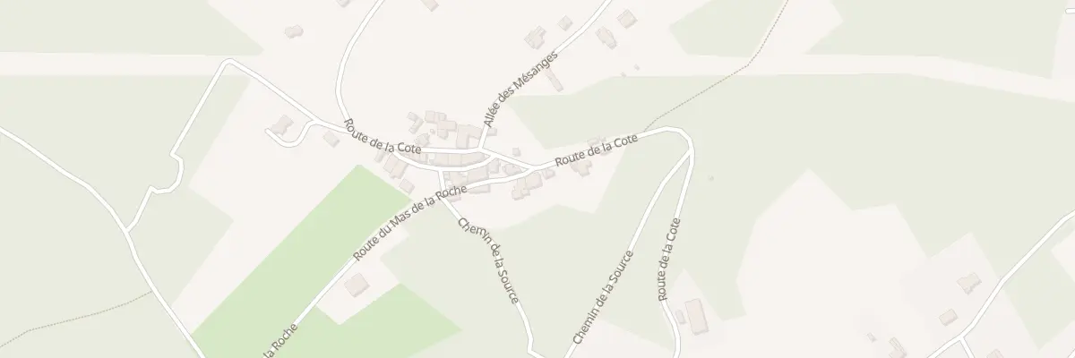 Plan du 1319 Rte de la Cote à Nontron
