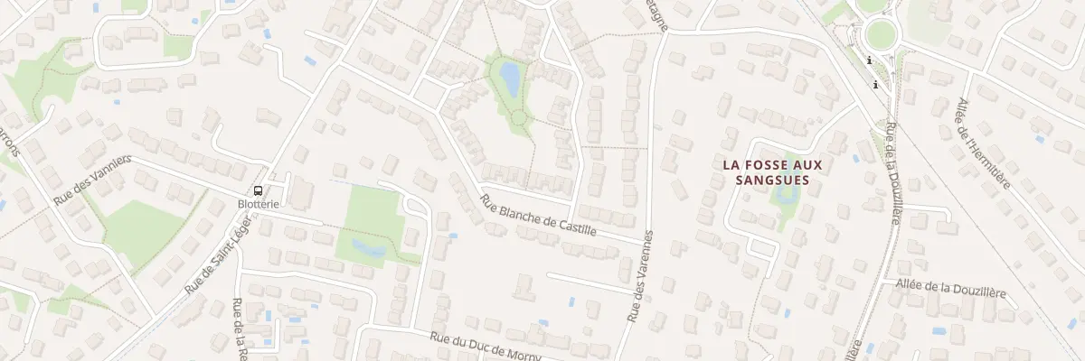 Plan du 13 Rue Blanche de Castille à Joué-lès-Tours