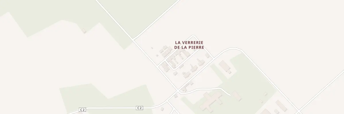 Plan du 24 La Verrerie de la Pierre à Coudrecieux