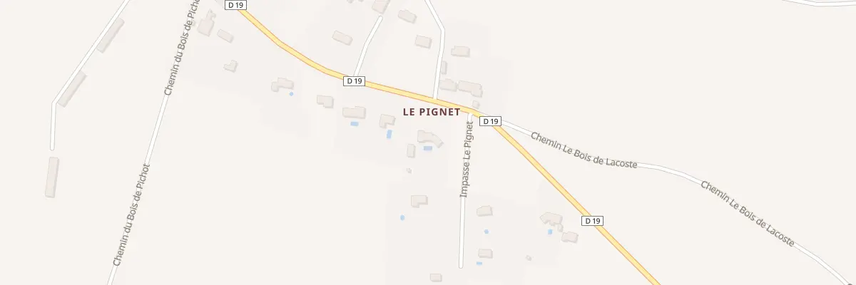 Plan du 149 Les Grezes à Faux-en-Périgord