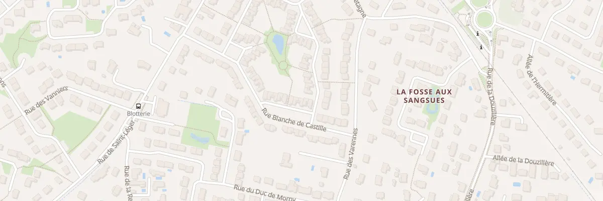 Plan du 11 Rue Blanche de Castille à Joué-lès-Tours