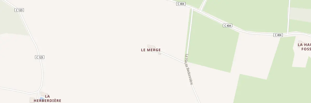 Plan du 1828 Rte de la Basse Fosse à Val-d’Étangson