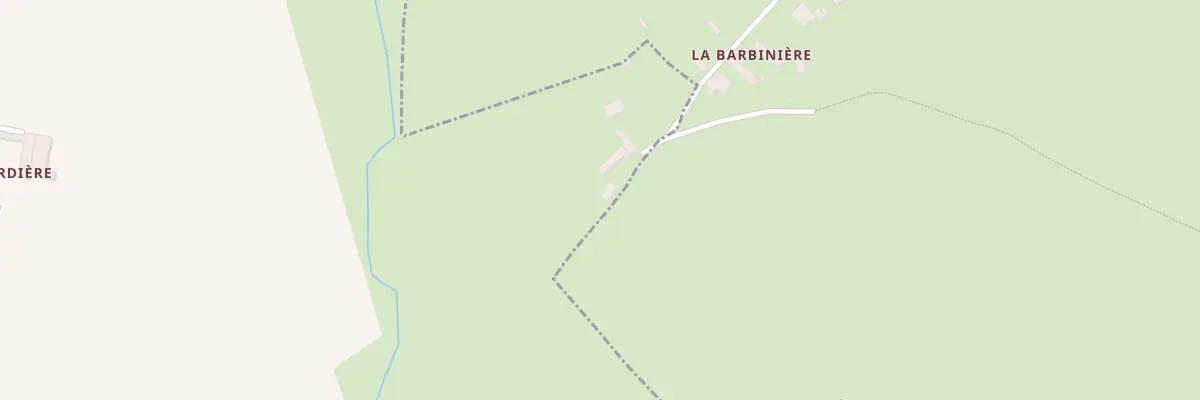 Plan du 125 La Barbiniere à Feings