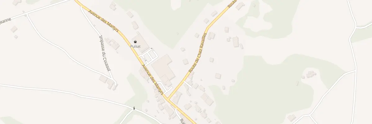 Plan du 3 Rte de Chez Ravailles à Brantôme en Périgord