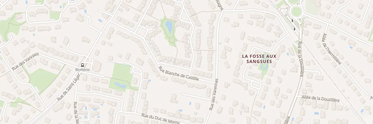 Plan du 9 Rue Blanche de Castille à Joué-lès-Tours
