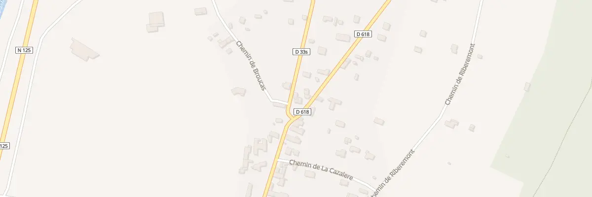 Plan du 36A Le Village à Fronsac