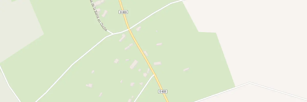 Plan du 24 Rte de Bernay - la Barre En Ou à Mesnil-en-Ouche