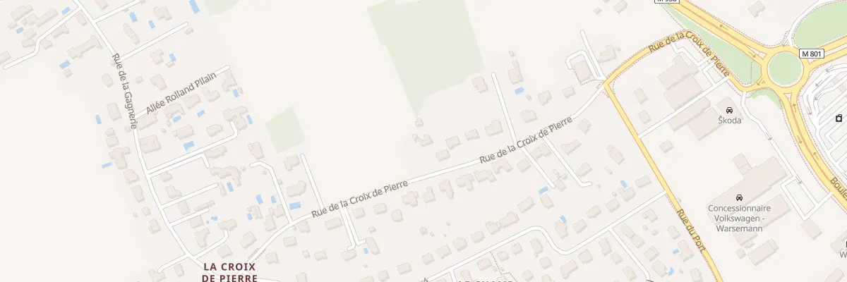 Plan du 40 Rue de la Croix de Pierre à Saint-Cyr-sur-Loire