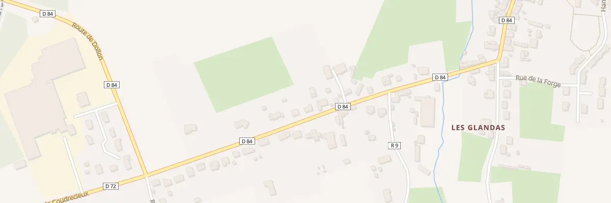 Plan du 20 Rue du Gue Hubert à Semur-en-Vallon