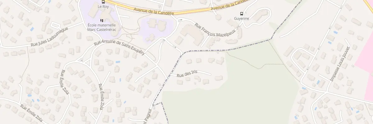 Plan du 8 Rue des Iris à Pont-du-Casse
