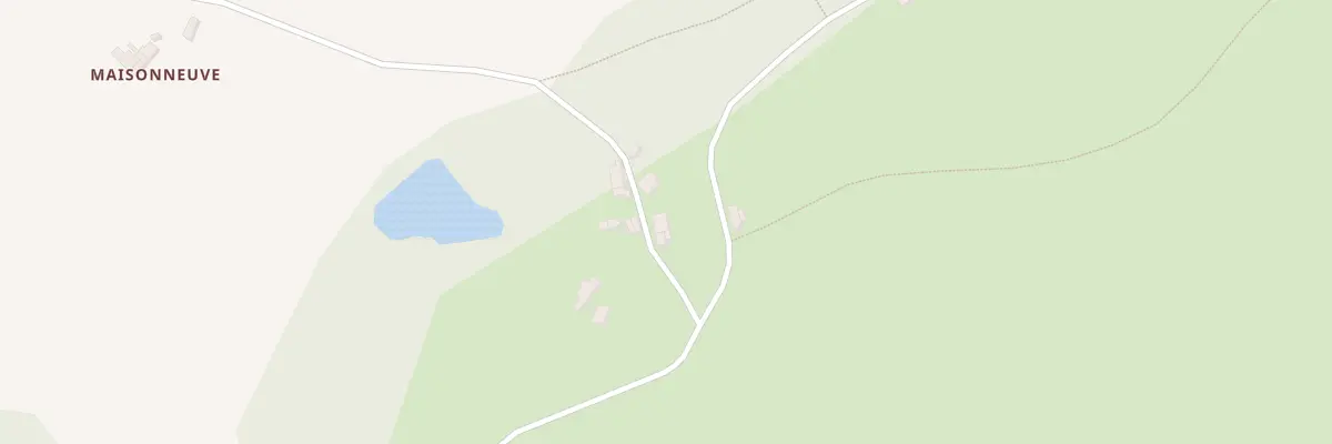 Plan du 3 Gaudry à Queaux