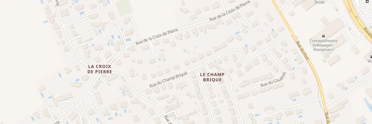 Plan du 28 Rue du champ brique à Saint-Cyr-sur-Loire