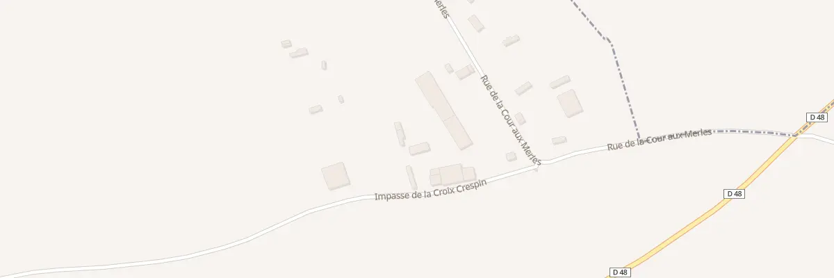 Plan du 19 La Cour au Merle à Saint-Pierre-de-Salerne