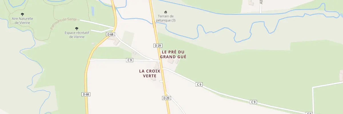 Plan du 5369 Pre du Grand Gue à Chemillé-sur-Dême