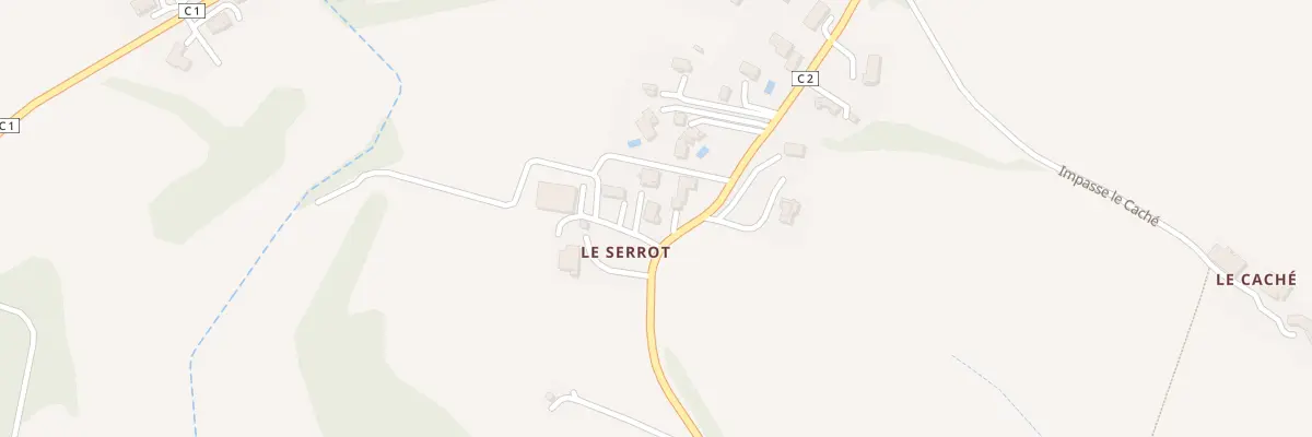 Plan du 1739 Rte du Serrot à Leboulin