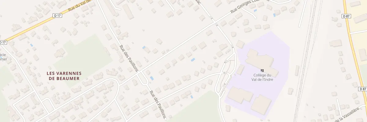 Plan du 3T Rue de la Fosse aux Loups à Monts