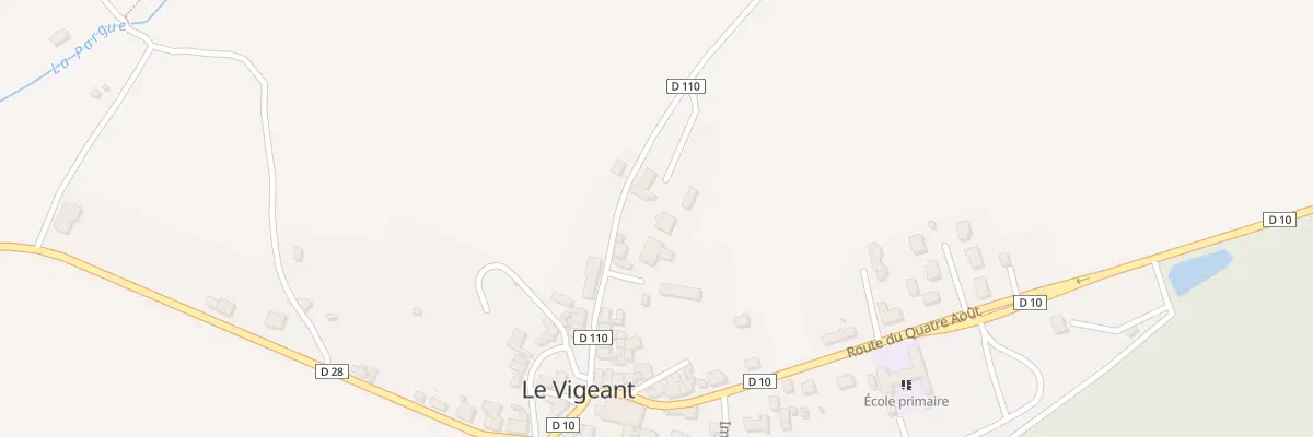 Plan du 14 Rte de Bouresse au Vigeant