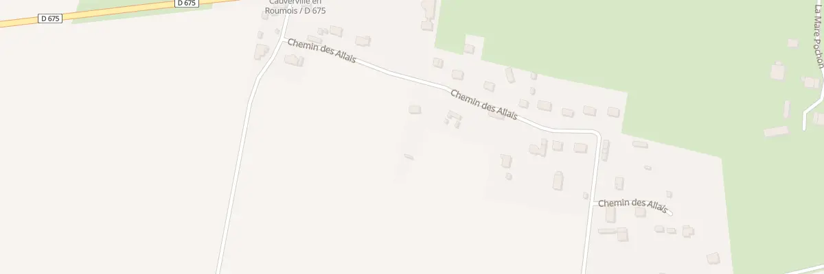 Plan du 10 Che des Allais à Cauverville-en-Roumois