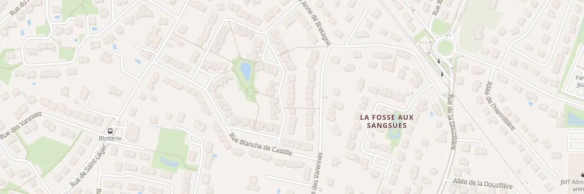 Plan du 11 Rue Agnès Sorel à Joué-lès-Tours