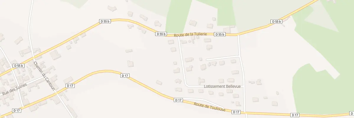 Plan du 21 Lotissement Bellevue à Blajan