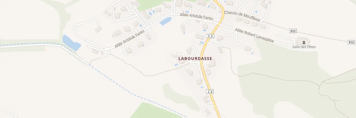 Plan du 2 Pl de la Bourdasse à Montégut