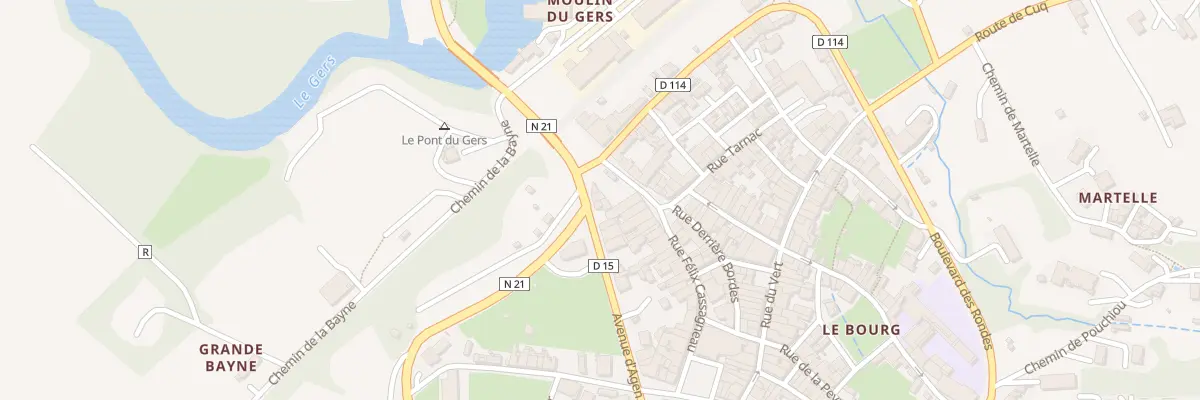 Plan du 5310 Av d’Agen à Astaffort