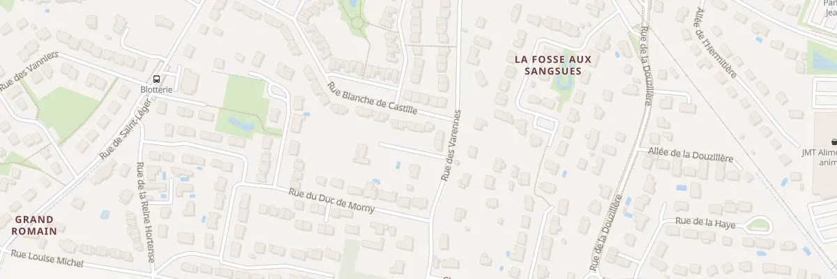 Plan du 4 Rue Blanche de Castille à Joué-lès-Tours