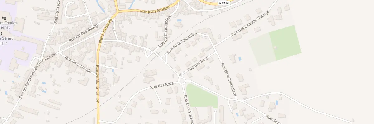 Plan du 7 Rue des Rocs à Chauvigny