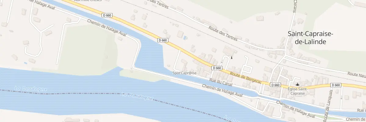 Plan du 31 Rte de Bergerac à Saint-Capraise-de-Lalinde