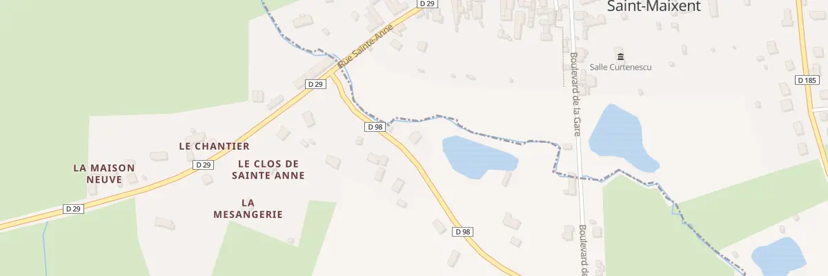 Plan du 3 Rue de la Barberie à Bouër