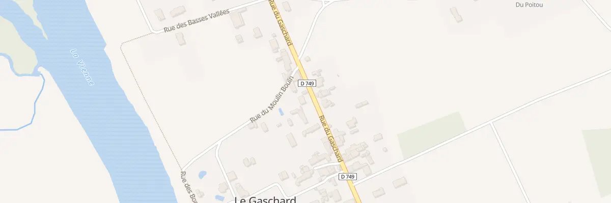 Plan du 12 Rue du Gaschard à Valdivienne
