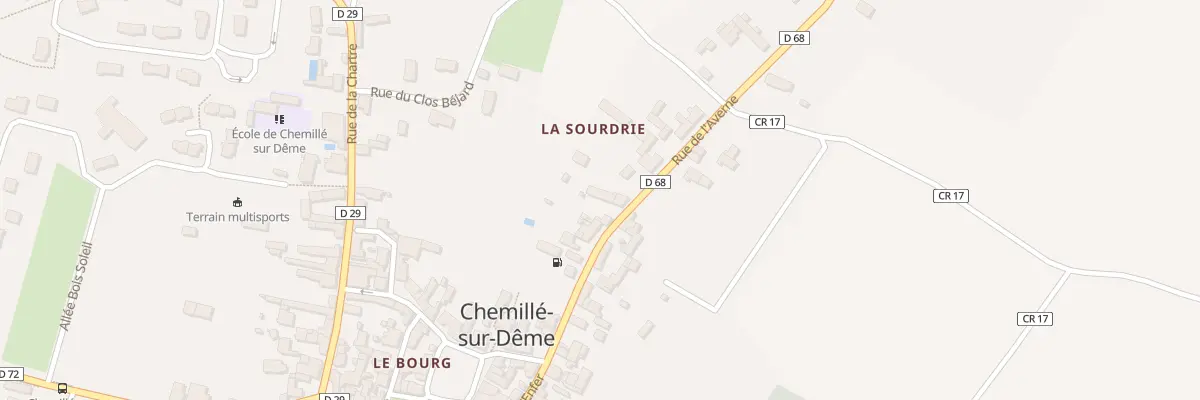Plan du 22 Rue de l’Averne à Chemillé-sur-Dême