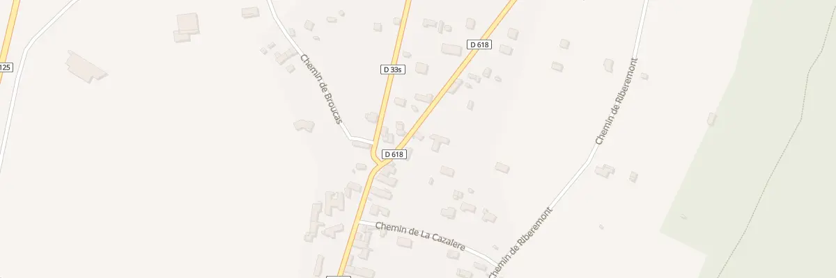Plan du 44A Le Village à Fronsac