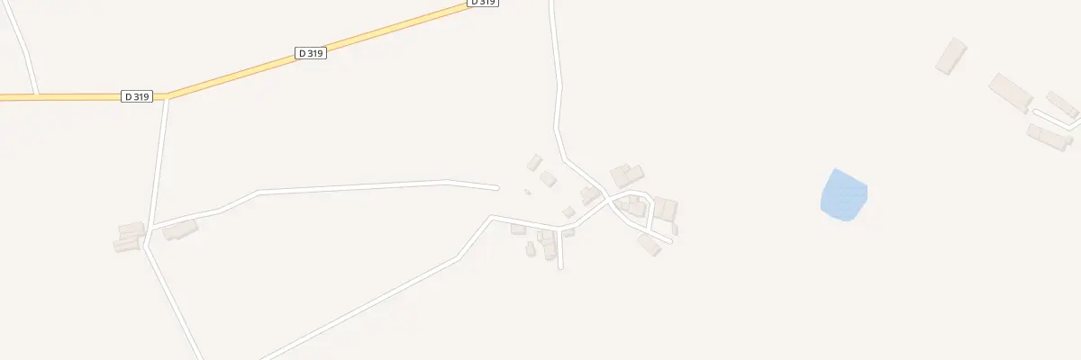 Plan du 5320 Les Moutieres à Lessac