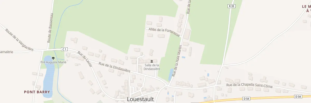 Plan du 4 Imp de la Dindassiere à Beaumont-Louestault