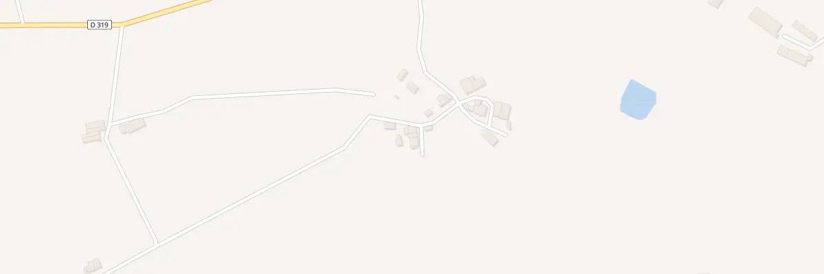 Plan du 5038 Les Moutieres à Lessac