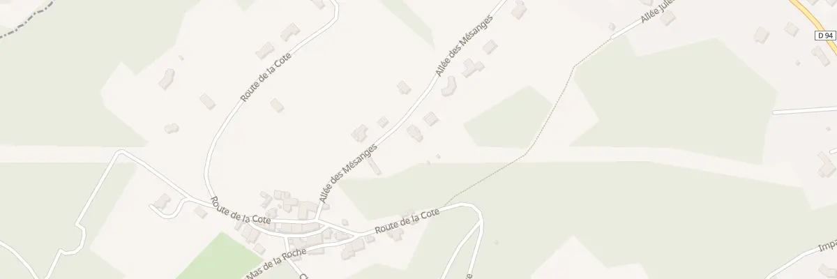 Plan du 347 All des Mésanges à Nontron