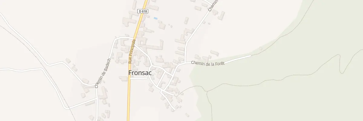 Plan du 133 Le Village à Fronsac