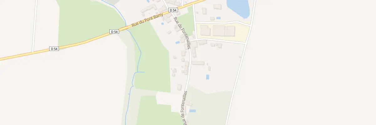 Plan du 10 Rue de Fontenailles à Beaumont-Louestault