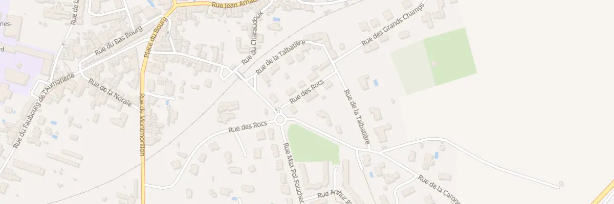 Plan du 22 Rue des Rocs à Chauvigny
