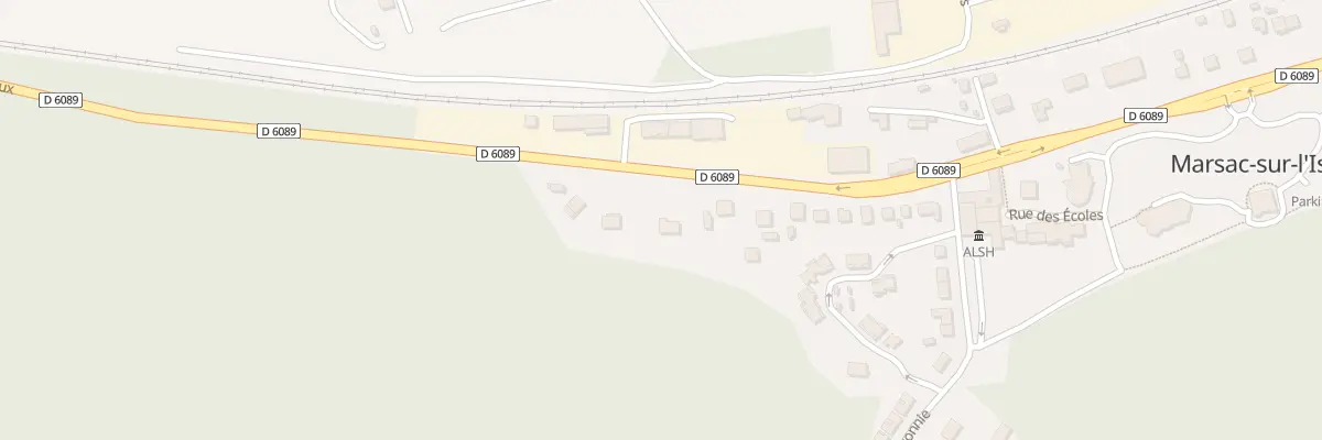 Plan du 129 Rte de Bordeaux à Marsac-sur-l’Isle