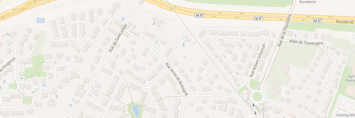 Plan du 19 Rue Anne de Bretagne à Joué-lès-Tours