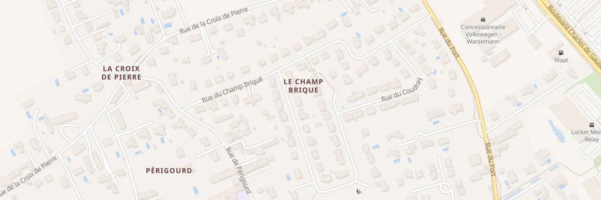 Plan du 52 Rue du Coudray à Saint-Cyr-sur-Loire