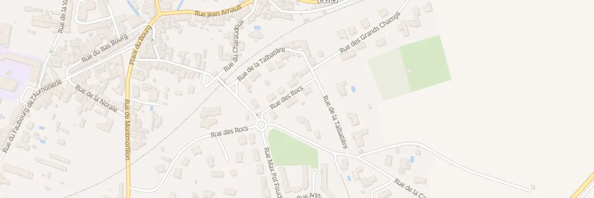 Plan du 24 Rue des Rocs à Chauvigny