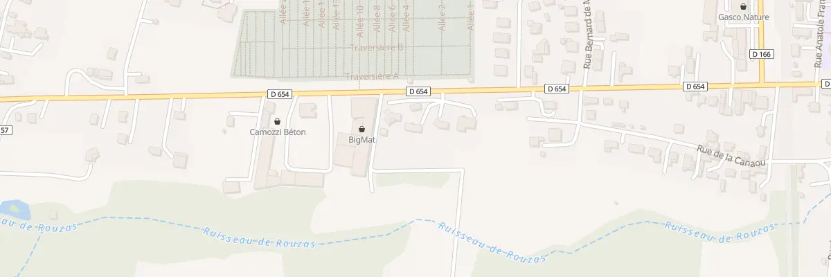 Plan du 41 Av du Bataillon de l’Armagnac à Fleurance