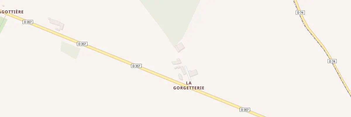 Plan du 5153 La Gorgetterie à Écorpain