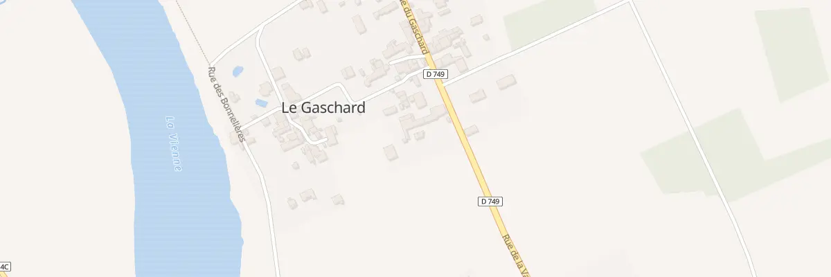 Plan du 30 Rue du Gaschard à Valdivienne