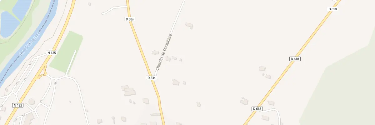 Plan du 4 Chem de Daoubere à Fronsac