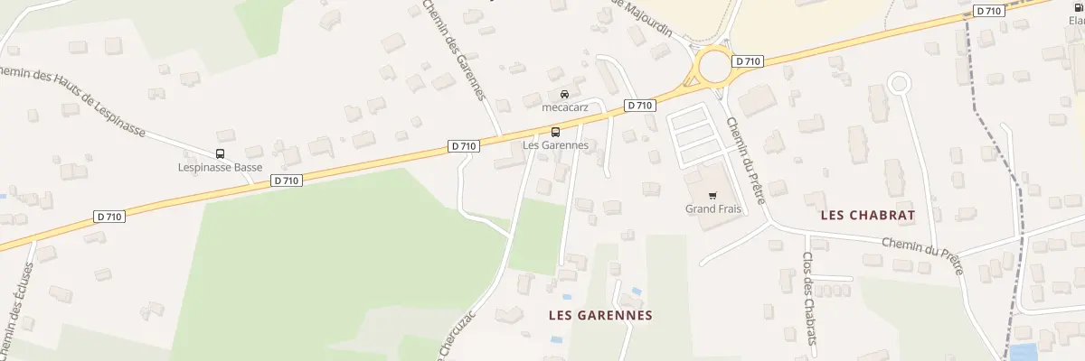 Plan du 230 Les Garennes Est à Chancelade